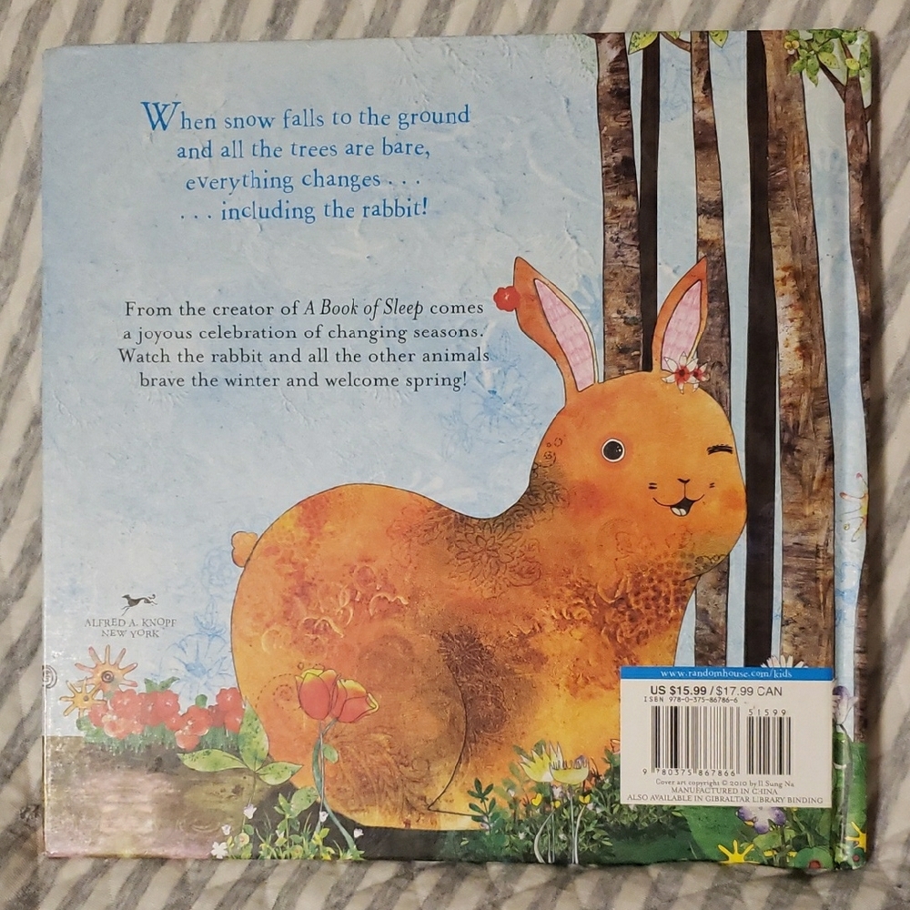 Snow Rabbit, Spring Rabbit Book + The Rabbit Listened - Picture 4 of 10
